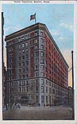 Boston  Postcard from 1924
