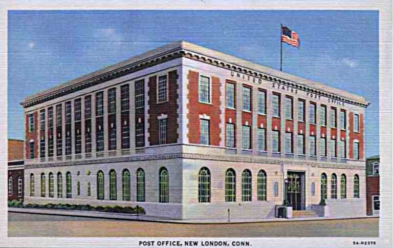 Post Office New London Connecticut