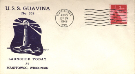 U.S.S. Gauvina launched in Manitowock, Wisconsin