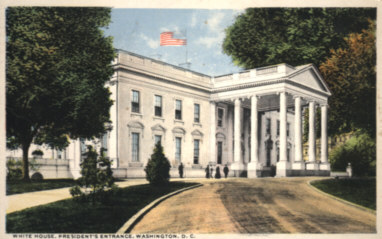 President's Entrance to the White House