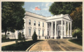 presidents entracne white house